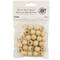 12 Packs: 28 ct. (336 total) Natural Wood Round Beads, 16mm by Loops & Threads®